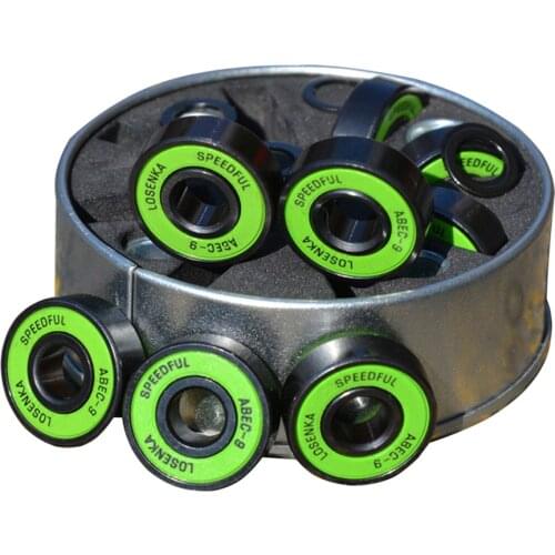 High Speed Replacement Skateboard Bearing for Skateboards Longboards Scooters Cruisers Roller Skates