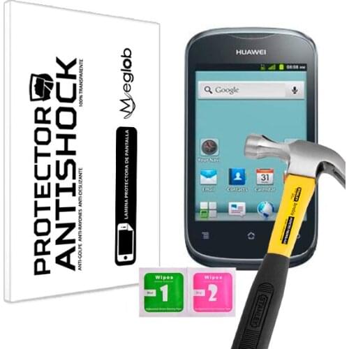 Protector de Pantalla Anti-Shock Anti-Golpe Anti-arañazos Compatible con Huawei Ascend Y