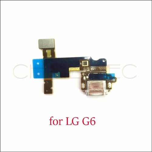 1pcs New Original Charging Port Charger Dock With Microphone Module Flex Cable For LG G6 H870 Type C