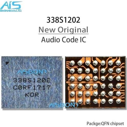 5Pcs/Lot 338S1202 Small Audio ic for iPhone 6G 6 Plus 5S 5C U1601 Parts ring code IC chip