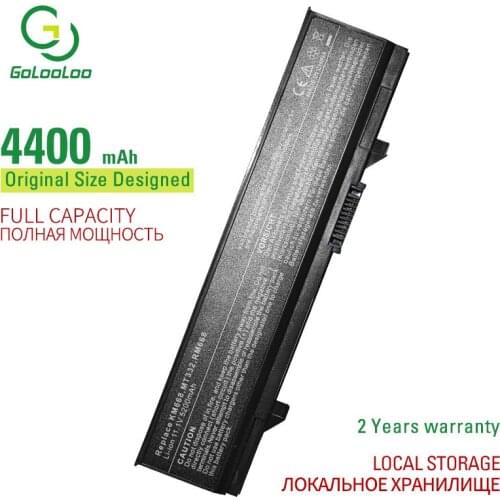Golooloo 6 cells laptop battery for Dell Latitude E5400 E5410 E5500 E5510 312-0762 312-0769 451-10616 451-10617 KM742 KM769