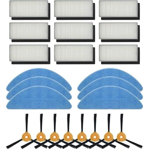 Vacuum cleaner cleaning accessories high efficiency filter mop cloth main brush for ecovac deebot n79s N79 eufy robovac 11 11C