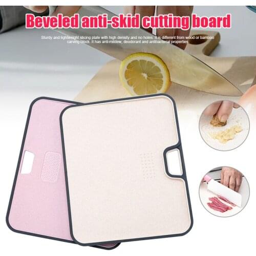 Antibacterial Chopping Board Degradable PP Plastic Heat Resistant Chopping Blocks Fruit Cutting Boards Kitchen Organizer Gadg-30