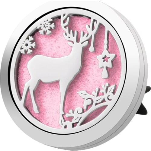 Auto Interior Decoration Aroma Fragrance Christmas Gift Car Air Freshener Holder Accessories For Flavoring Perfume Smell Scent