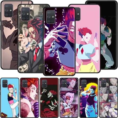 Anime Hisoka Hunter Case for Samsung Galaxy A50 A70 A70s A50s A40 A30 A20e A20s A10e A10 Black Soft Phone Coque Bags