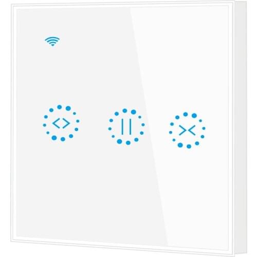 EU WiFI Smart Curtain Switch Google Home Alexa echo Voice Control Electric Blind Roller Shutter Motor Tuya Smart Life App Timer