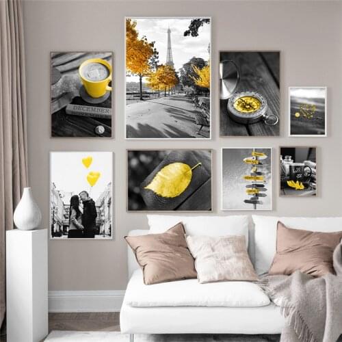 Photograph Black and White Scenery Figure Canvas Painting Wall Art Picture Modern Poster and Print Home Decor Living Room Design