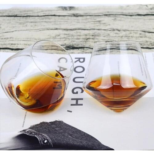 Crystal Wine Beer Glass Cup Wide Belly Whiskey Glass Drinking Tumbler Cocktail Wine Glass Vaso Nmd Whisky Brandy Cups
