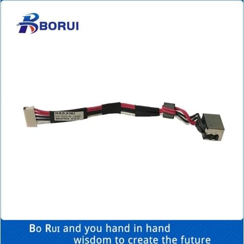 BORUI Laptop DC Power Socket Connector Cable For Dell Latitude 3450 0RP8D4 Power Interface CN-0RP8D4