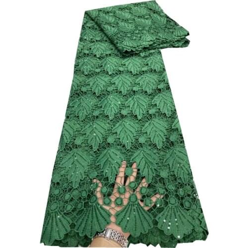 SJ Lace Fabric High Quality Nigeria Lace 2021 Swiss Voile Lace Fabric Embroidered African Dry Lace For Wedding Dress dp5-24