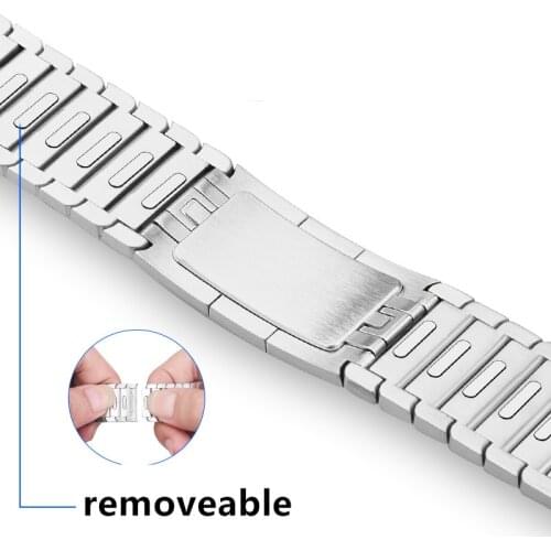 Metal Strap for Apple Watch Band 44mm 40mm iwatch bands 42mm 38mm Stainless Steel link Bracelet watchband for serie 6 se 5 4 3