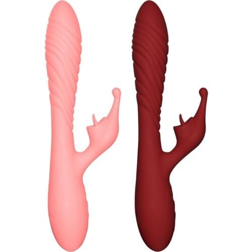 Multispeed Women G-Spot Vibrator Pulse Licking Massager Heating Stimulation Rechargeable Adult Sex Toy for Couples
