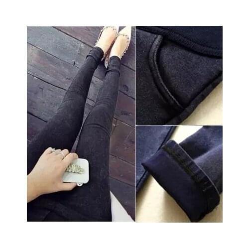 Autumn Maternity Denim Jeans Cotton High Wiast Skinny Strech Feet Pencil Pants for Pregnant Women Pregnant Bottoms Belly Clothes