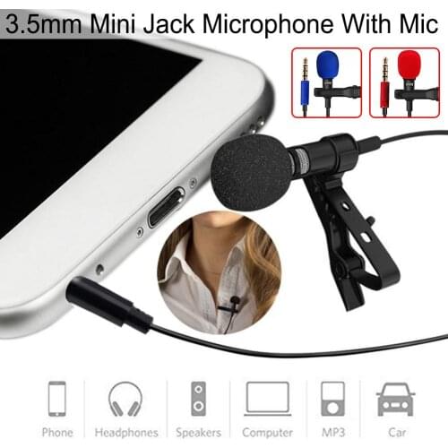 MINI Professionals Car Audio Microphone 3.5mm Jack Plug Mic Stereo Mini Wired External Microphone for PC Auto Car DVD Radio NEW