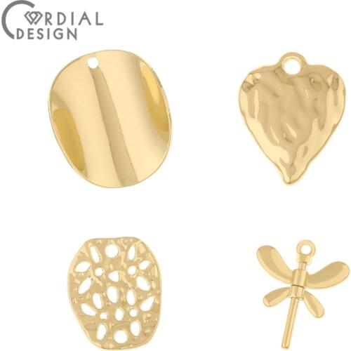 Cordial Design 100Pcs Jewelry Accessories/Pendant/DIY Making/Earrings Connectors/Jewelry Findings & Components/Hand Made/Charms