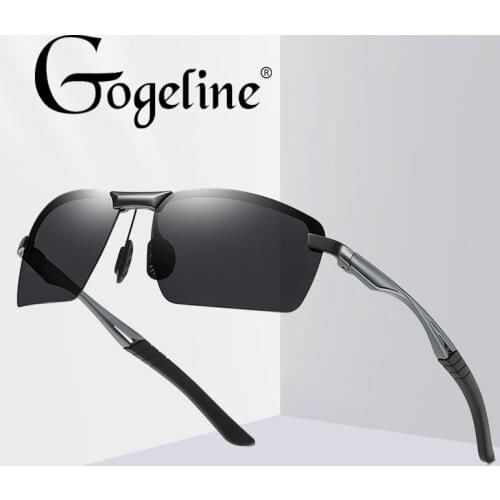 Brand Square Polarized Sunglasses Metal Frame Classic Male Sunglass Men Driving Sun glasses UV400 Shades gafas de sol hombre