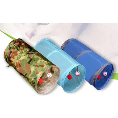 Pet cat tunnel type toy cat tunnel ground-rolling dragon pet tunnel training