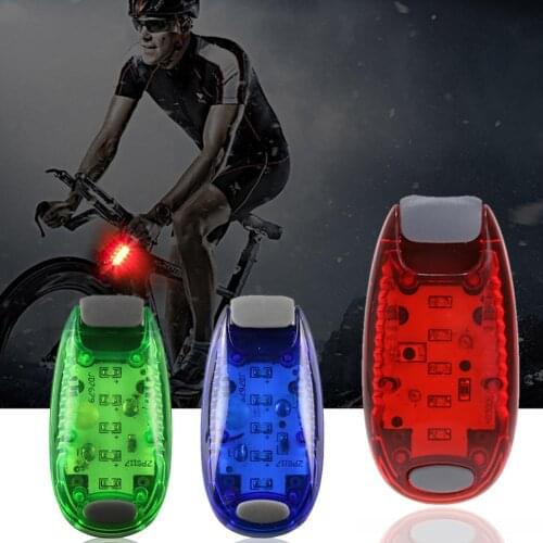 Bicycle Light Rear Light Night Safety Warning Light Cycling Light With CR2032 Battery LED Front Bike Light Waterproof Tail Light