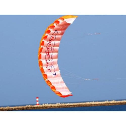 Adult Toy Parachute Dual Line Stunt Kite Parapente Parafoil Nylon Sport Kite Travel Paragliding Kitesurf Sport Toy New
