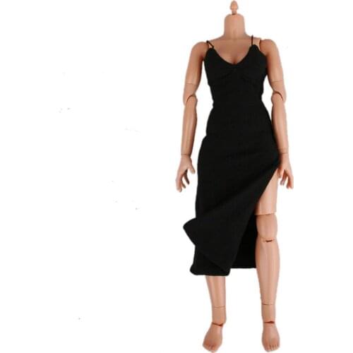 [wamami] 1:6 Scale Action Figure Toy Ht Ttl Cg Phicen Kumik Side-Vent Gown/Dress Action & Toy Figures