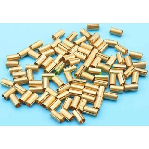 10Pcs 4.76mm-4mm/4-3mm RC Boat Model Propeller Aperture Converter Brass Sleeve Propeller Hole Conversion Set Spare Parts