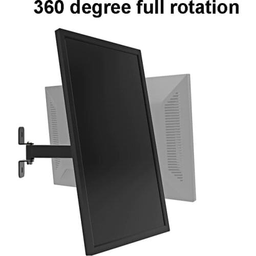 2018 New Design 17"-27" TV Wall Mount Tilt Full Rotation LED LCD Monitor Arm Bracket Max. Loading 10kgs