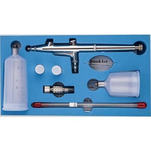 Airbrush Spray Gun Double Action Mini 40CC Airbrush Paint Nail Spray Gun Makeup Paint Set Face Tattoo Art DIY Tool 0.2/0.3/0.5mm