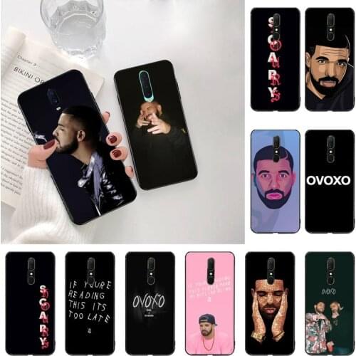 CUTEWANAN Drake Painted Phone Case For Oppo A5 A9 2020 A5S Reno2 z Renoace 3pro Realme5Pro
