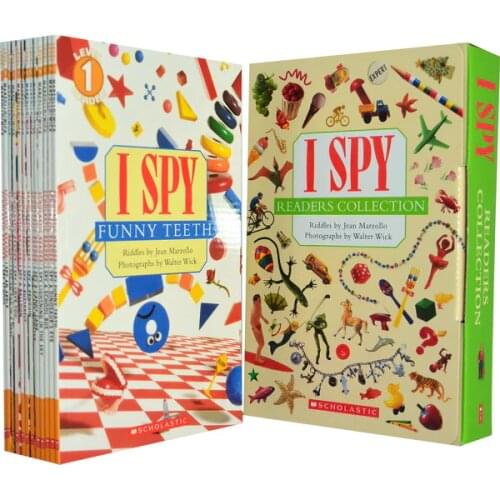 13 books box set I Spy Reader Collection Visual discovery English Picture Book Child Early Education kids reading book 3-6 years