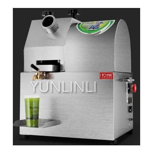 Commercial Sugarcane Juice Extractor Electric Sugarcane Juice Maker Stainless Steel Sugarcane Crusher Juice Machine