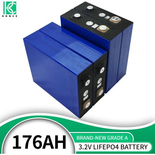 Brand New 3.2V 200AH Lifepo4 Battery 12V 24V 48V Battery Pack Lithium Iron Phosphate Cell For Boats US EU Tax Free