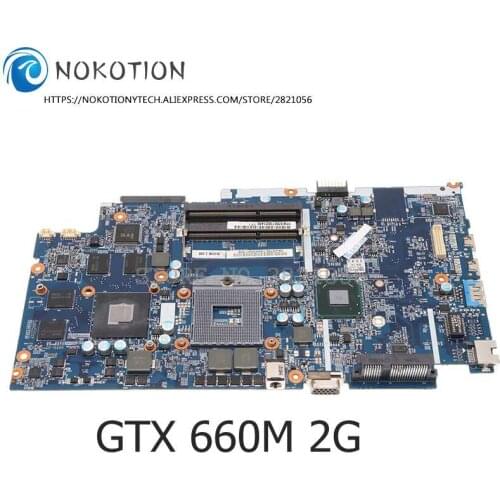 NOKOTION 6-71-W3700-D03 For HASEE K590S K790S clevo W370ET W350ET Laptop Motherboard HM77 DDR3 GTX660M 2G GPU