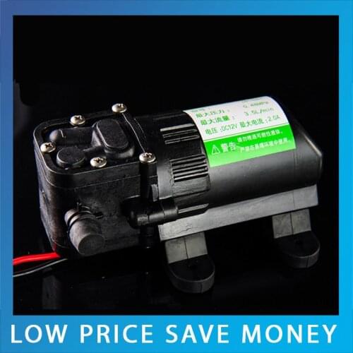 DC Micro Self Suction Diaphragm Pump 3.5L/min Booster Water Pump