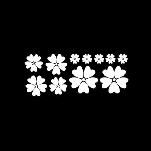 29*12CM Fashion Personalized Car Stickers Reflective Car Stickers Decals Suit CHERRY Black Silver CT-673