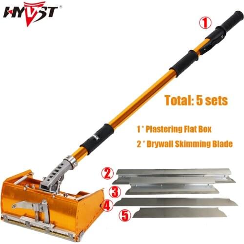 Drywall Master Tools set Plastering Flat Box smoothing tool Drywall Skimming spatulas Blade Set practicalTaping Tools