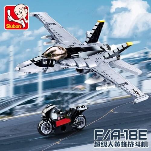 WW2 Military Army Fighter Model Building Blocks Sets Kit DIY plane Bricks Kids Toys boys gifts