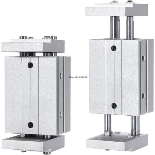 Air Cylinder HFT Series HFT10 HFT16 HFT20 HFT25 HFT32 Air Gripper Wide Style Pneumatic Cylinder Double Acting