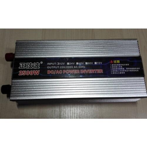 Pure sine wave converter for 12V to 220v2500w power supply