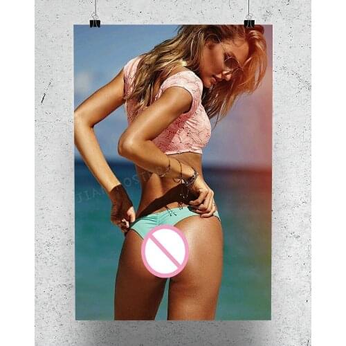 R0191 Candice Swanepoel 01 Star Sexy Beautiful Girl Model Wall Sticker Silk Poster Art Home Decoration