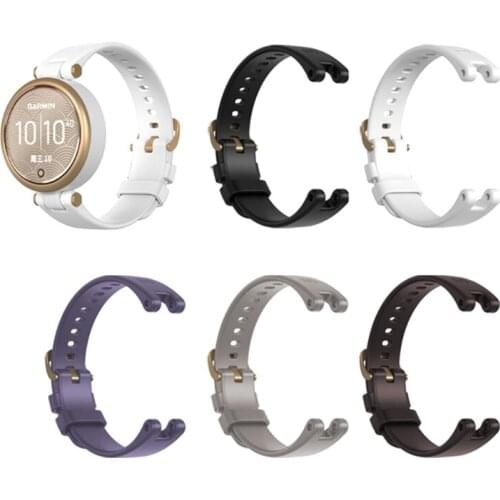 Strap Silicone Bracelet For Garmin LilY Smart Watch Replacement Wristband Watchband Accessories