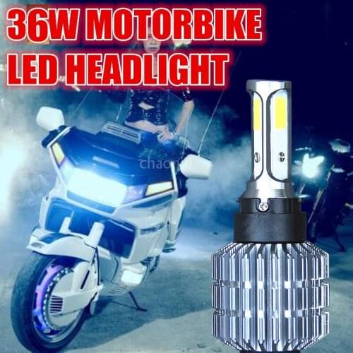 Dianshi Motorcycle led headlight H4 36W 3800LM COB LED chip Head lamp 6000k led H4 led bulb Motorbike Head light