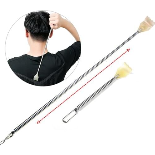 Back Scratcher Telescopic Scratching Backscratcher Massager Kit Back Scraper Extendable Telescoping Itch Health Products Hackle