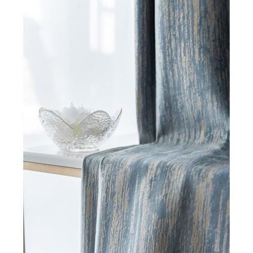 2021 Bronzing embossed textured velvet curtain shading custom light luxury Nordic curtains for living room bedroom dining room