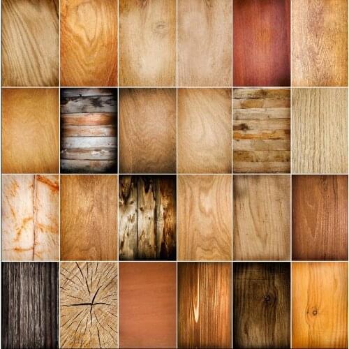 ZHISUXI Vinyl Custom Photography Prop Colorful Wood planks theme Photo Studio Background 19907-5545