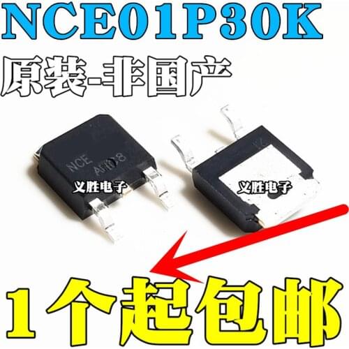 10 pçs/lote NCE01P30K 30A -100V TO252 MOSFET-P Em Estoque