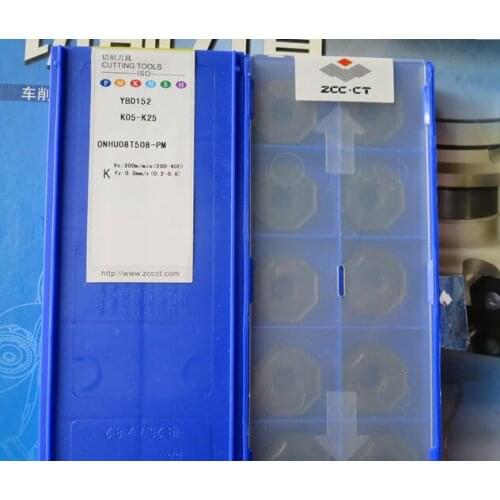 10pcs carbide inserts ONHU08T508-PM YBD152 free shipping