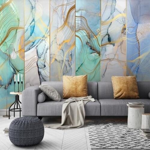 Milofi custom 3D wallpaper mural modern minimalist Nordic abstract minimalist geometric living room background wall home decorat