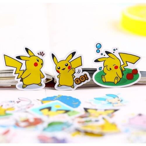 40PCS mini Cartoon Paper Stickers Crafts And Scrapbooking stickers kids toys book Decorative sticker DIY Stationery
