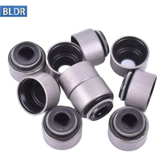 5mm Motorcycle Engine Cylinder Head Intake Exhaust Valve Stem Oil Seal For Yamaha TT-R250 TTR250 TTR TT-R 250 1993-2002 250cc