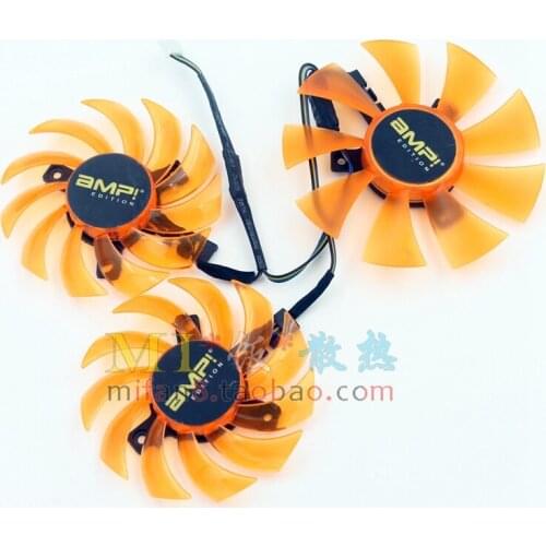 Free shiiping 3pcs/lot APISTEK for Zotac GTX770 amp GTX780 amp GA81S2U GA91S2H graphics card fan